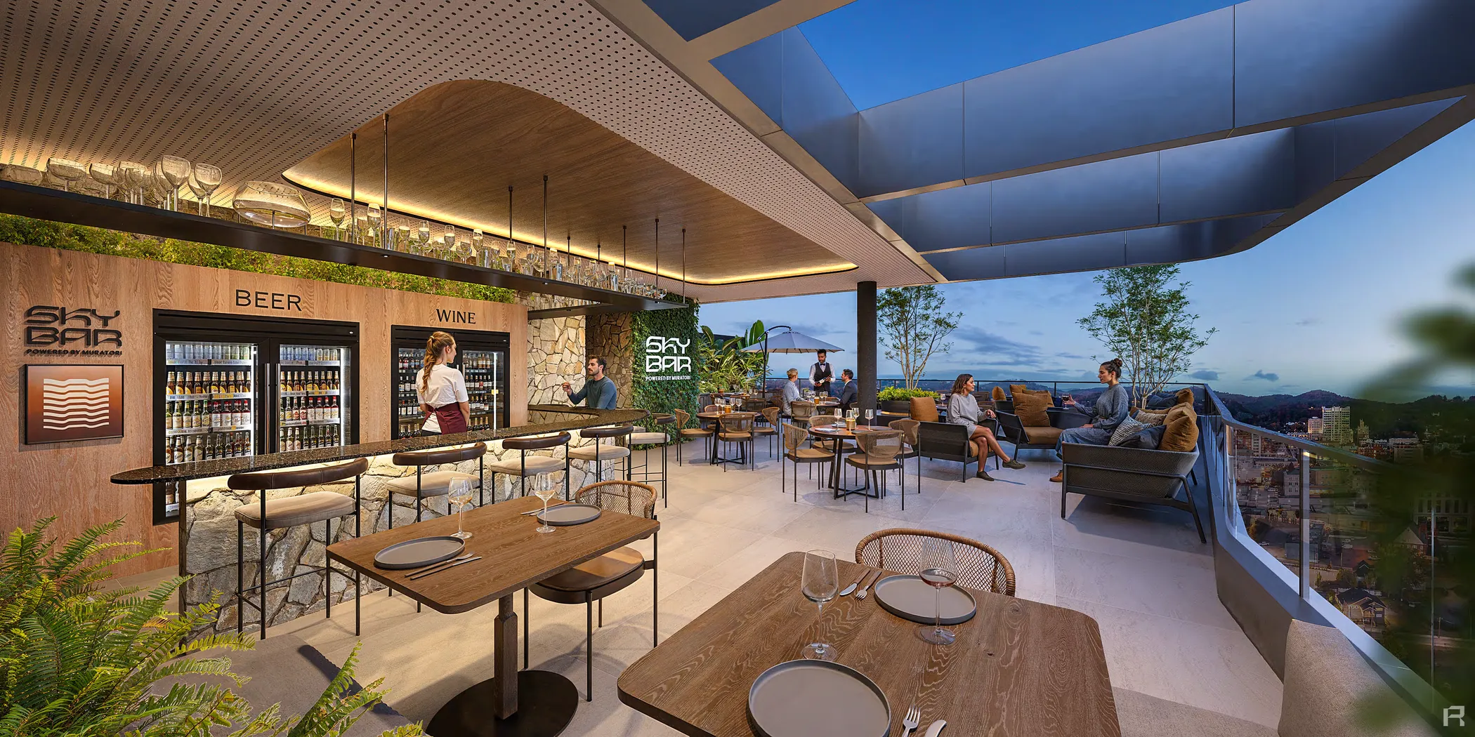 Skybar do Muratori Tower